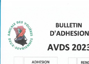 le bulletin d'adhesion 2023